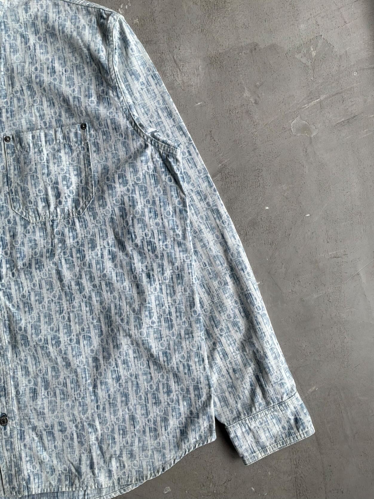 Dior Oblique Monogram Denim Shirt