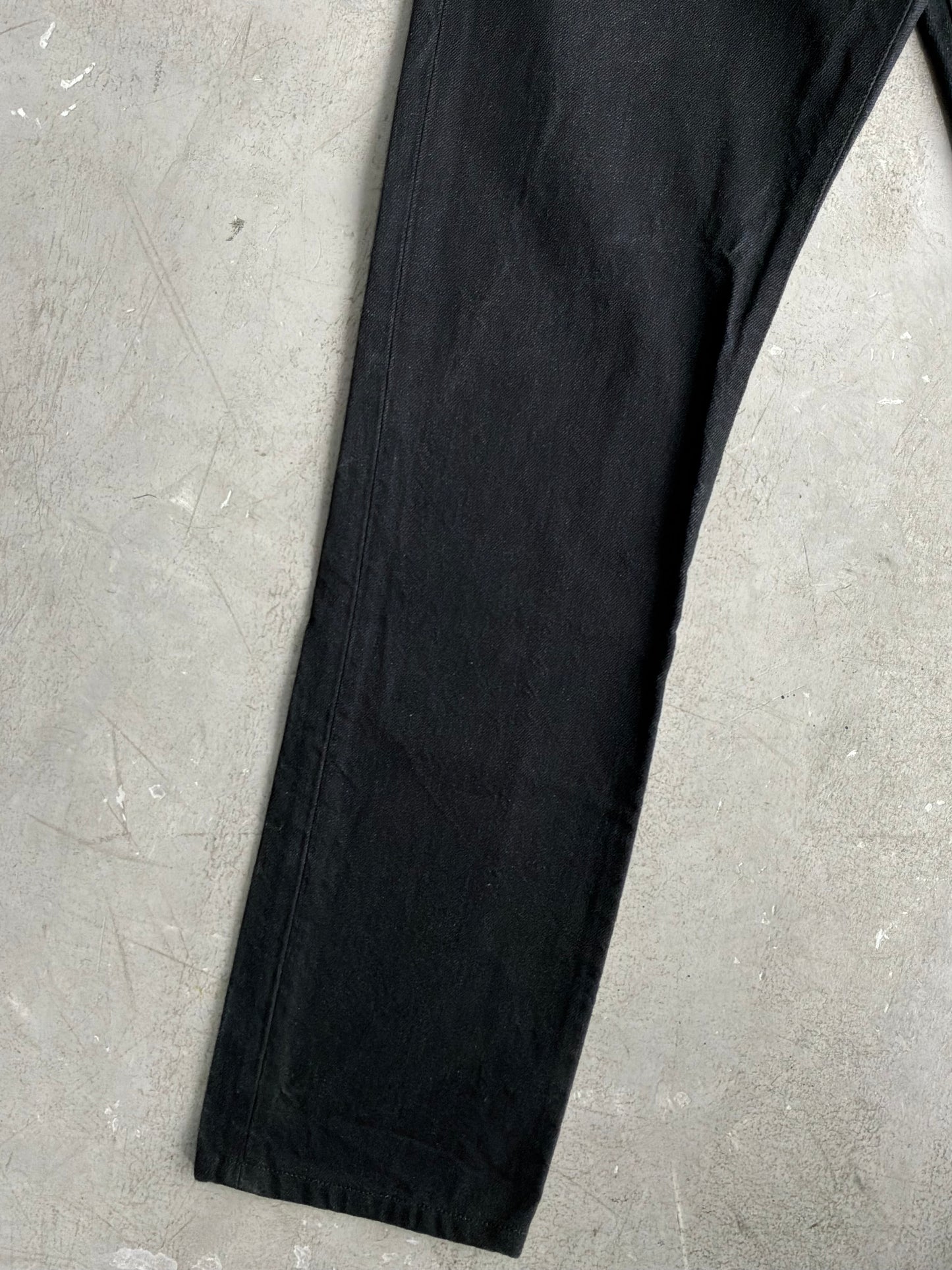 Saint Laurent Paris Black Denim Pants