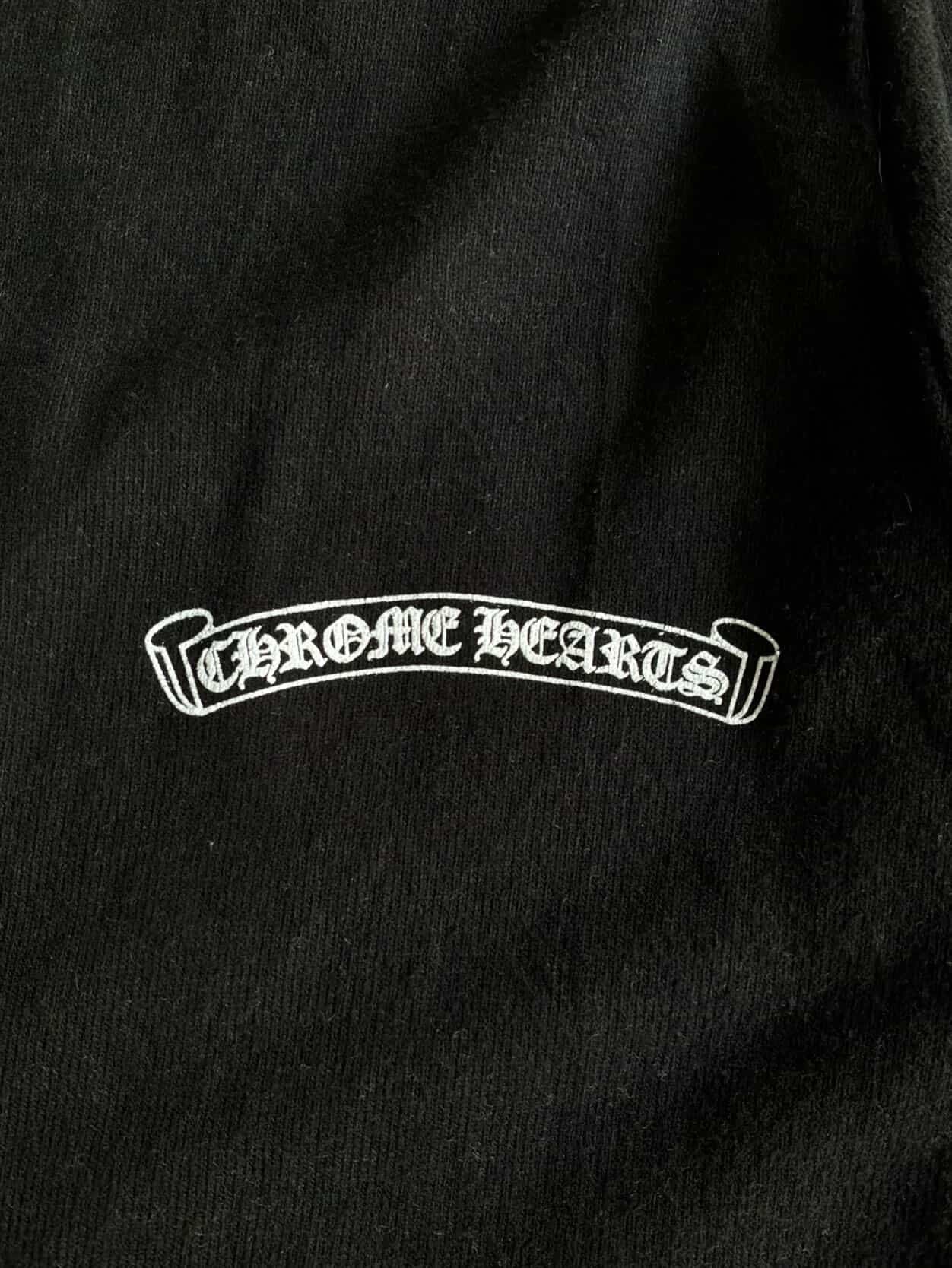 Chrome Hearts x Matty Boy Defiance Attitude Zip Hoodie
