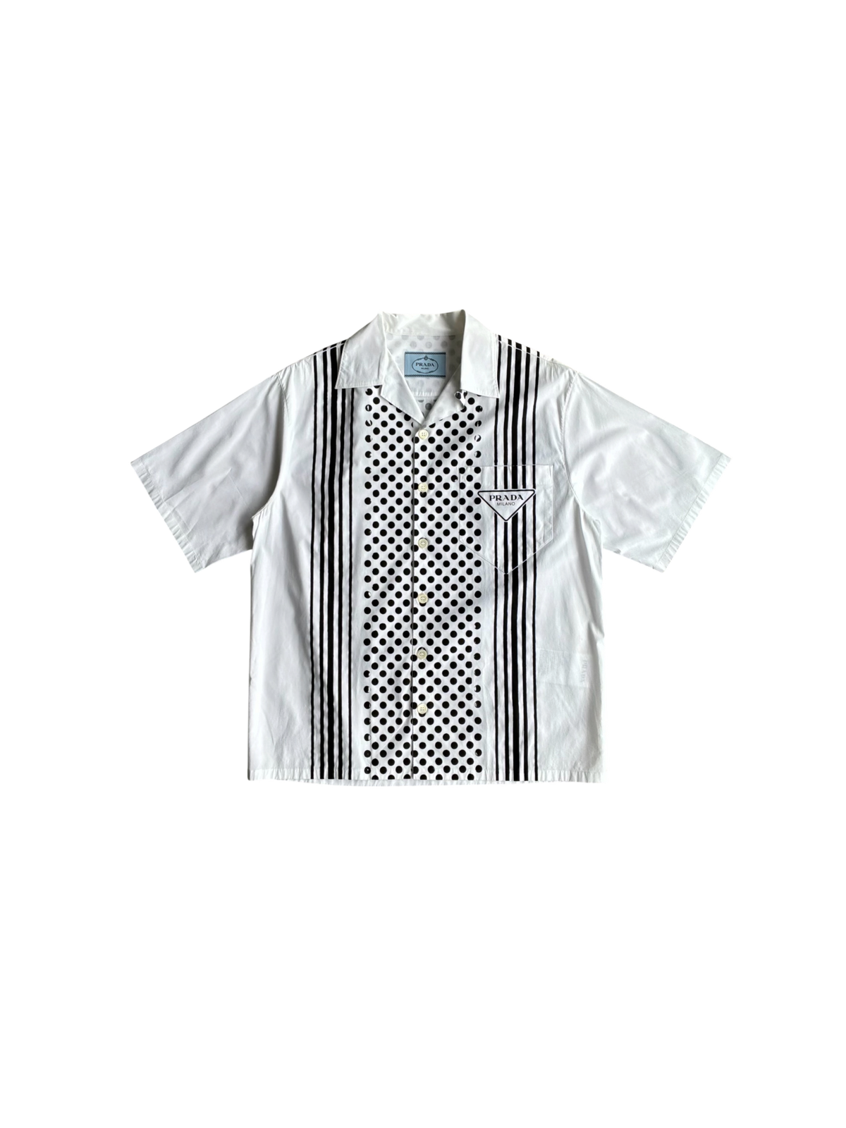 Prada Poplin Bowling Shirt