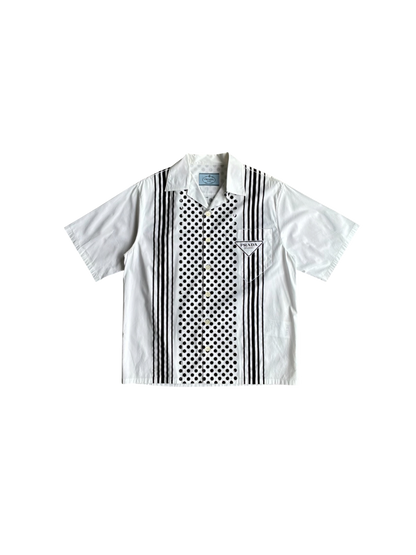 Prada Poplin Bowling Shirt