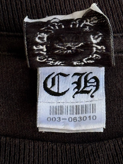 Vintage Chrome Hearts ‘Cracked’ Horseshoe Longsleeves