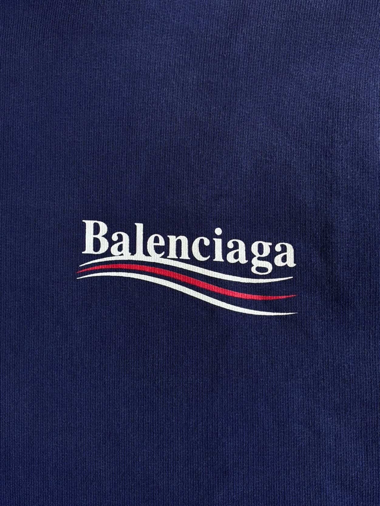 Balenciaga Political Campaign Heavyweight Hoodie