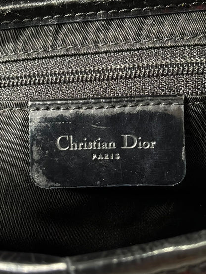 Dior Black Nylon Saddle Bag