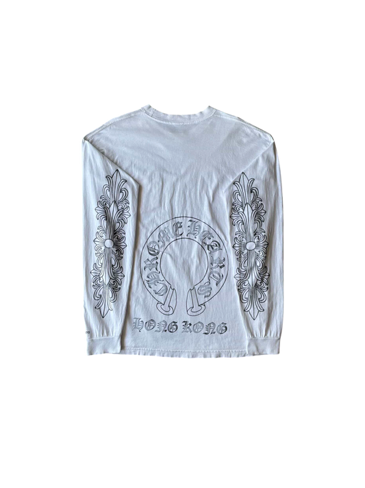 90s Chrome Hearts Hongkong Exclusive Floral Longsleeves