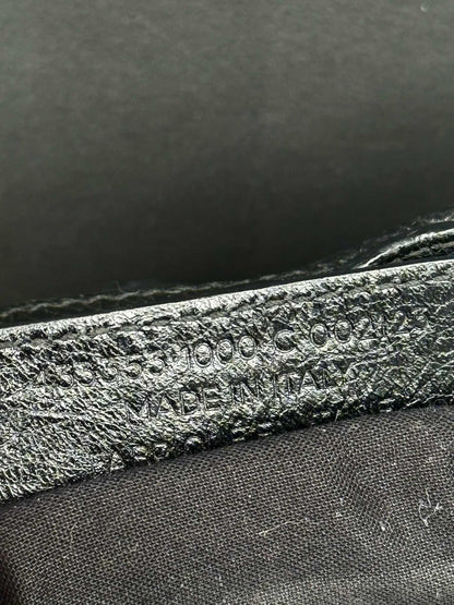 Balenciaga Mini City Black Gold Shoulder Bag