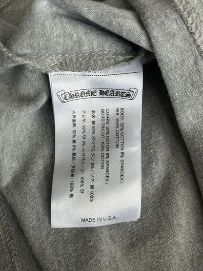 Chrome Hearts Three Logo Gray Mini Dress