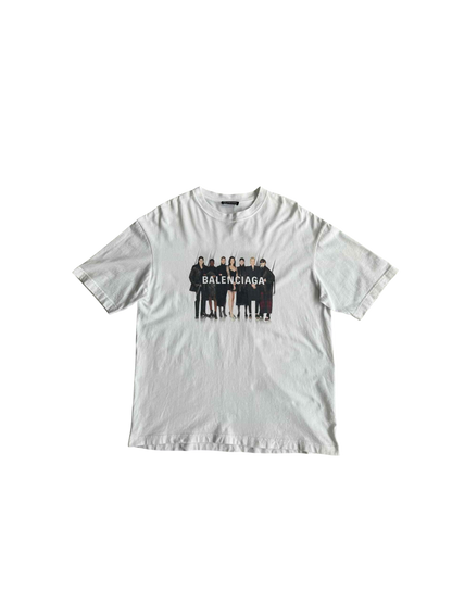 Balenciaga Real Model White Oversized Shirt