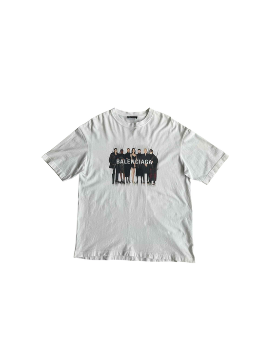 Balenciaga Real Model White Oversized Shirt