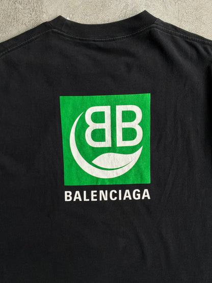 Balenciaga Leaf Logo Mullet Tee