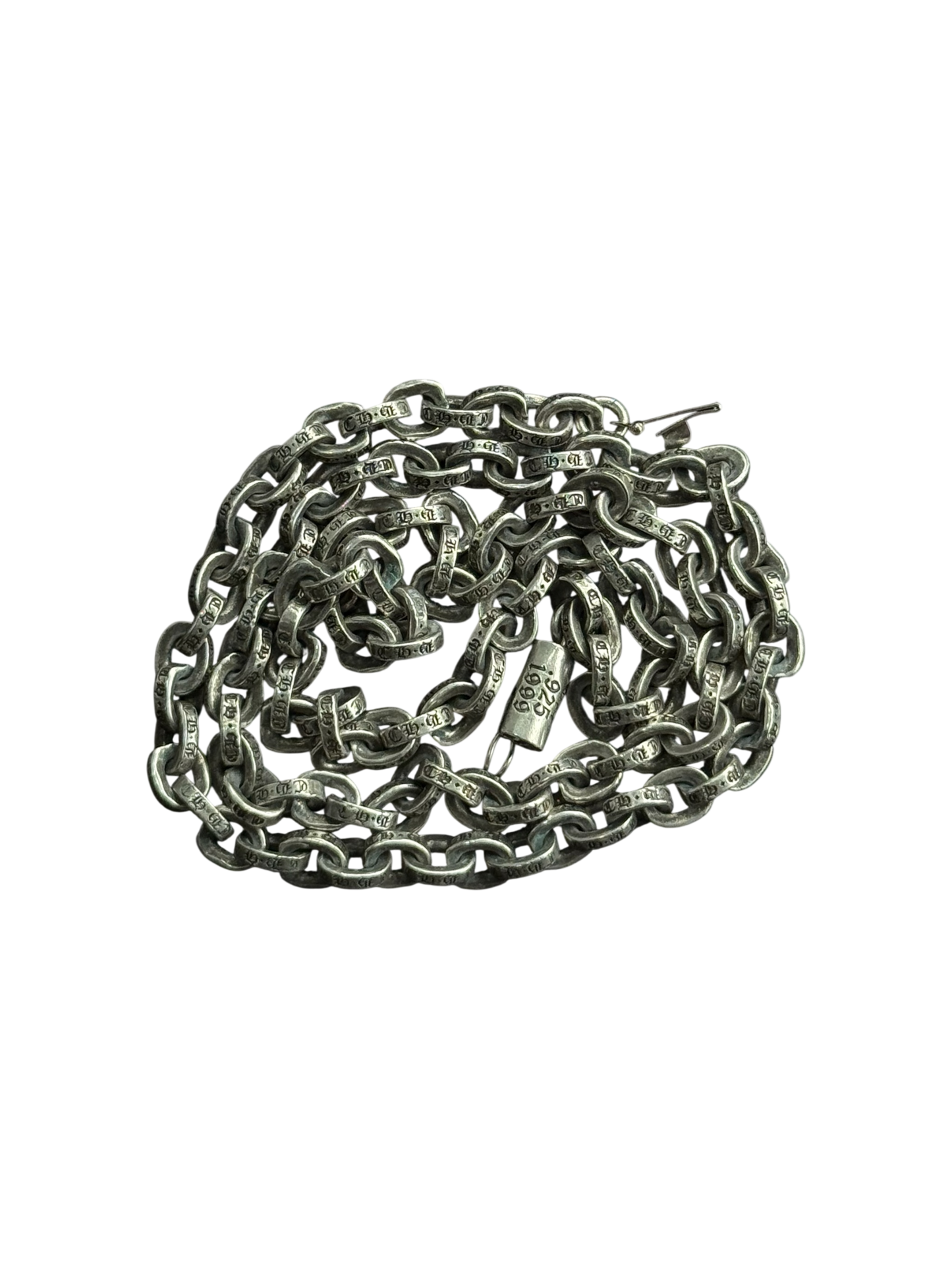 Chrome Hearts 18” Paper Chain Necklace