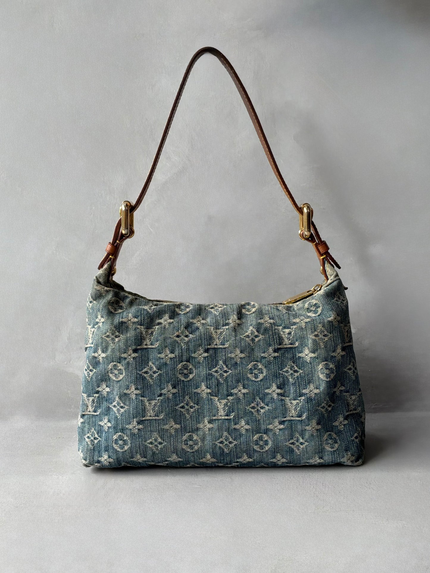 Louis Vuitton Denim Monogram PM Shoulder Bag