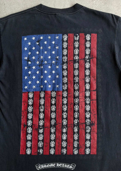 Chrome Hearts Vintage American Flag Tee