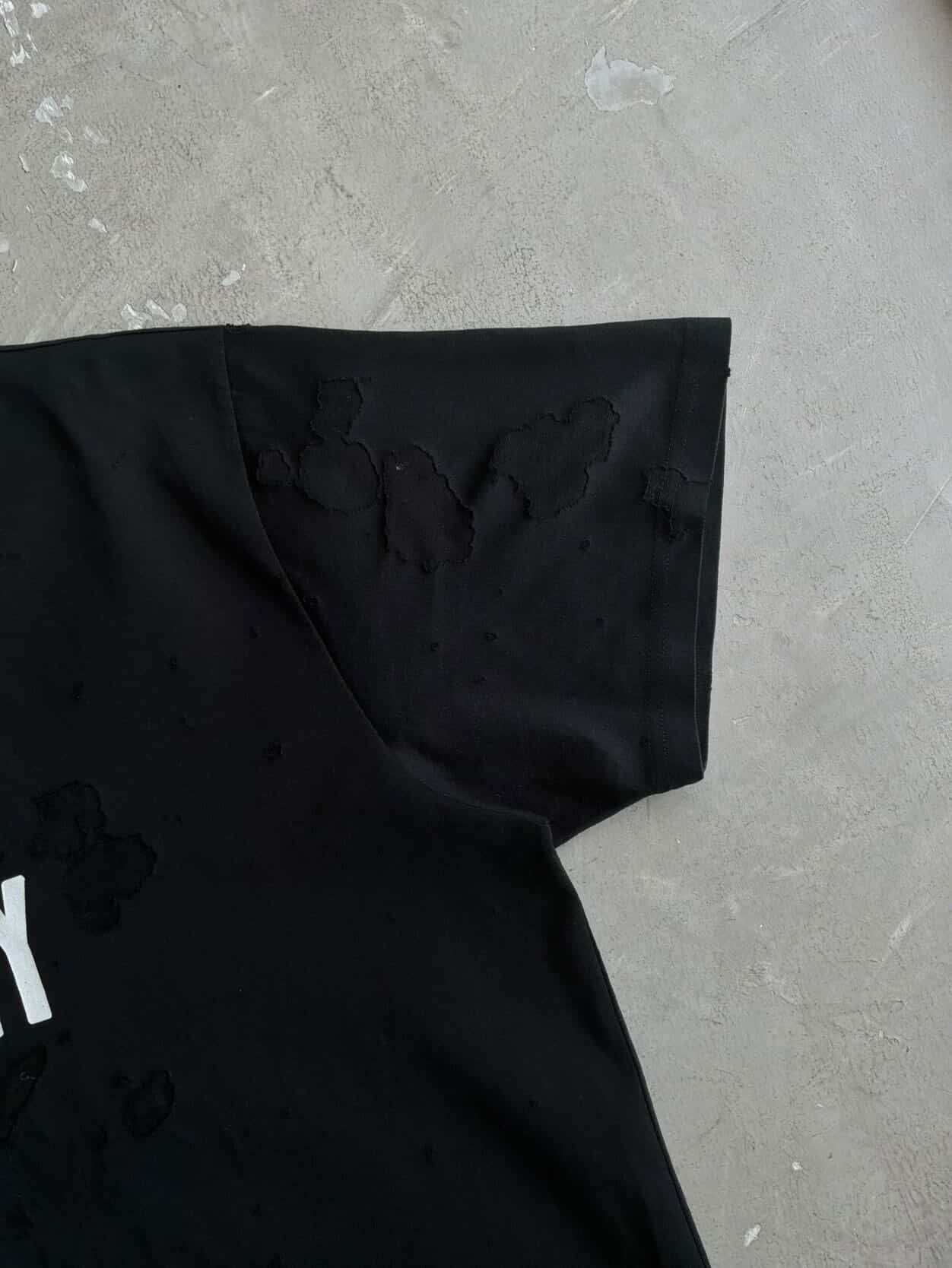 Givenchy Distressed Logo Tee