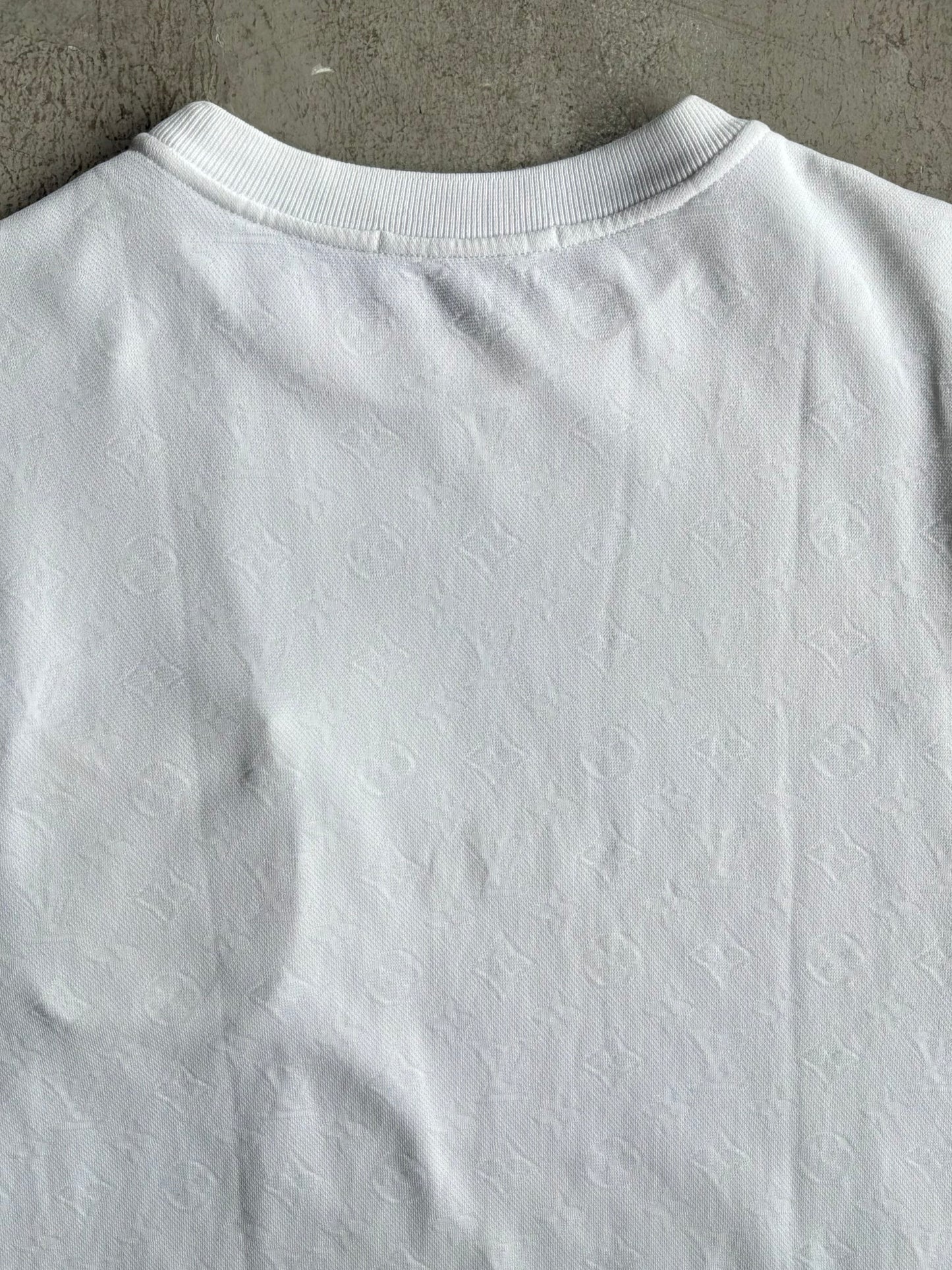 Louis Vuitton 3D Monogram White Tee