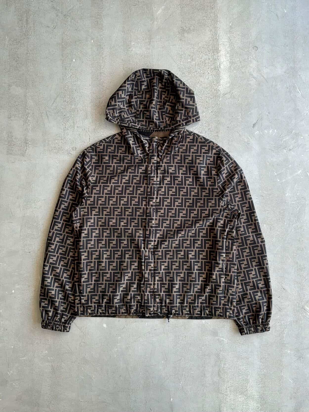 Fendi Zucca Reversible Windbreaker