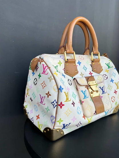 Louis Vuitton X Murakami Multicolor Speedy 30