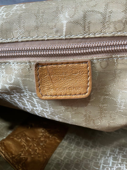 Dior Galliano Era Whipstitch Large Hobo Bag