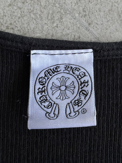 90s Chrome Hearts Blue Horseshoe Tanktop