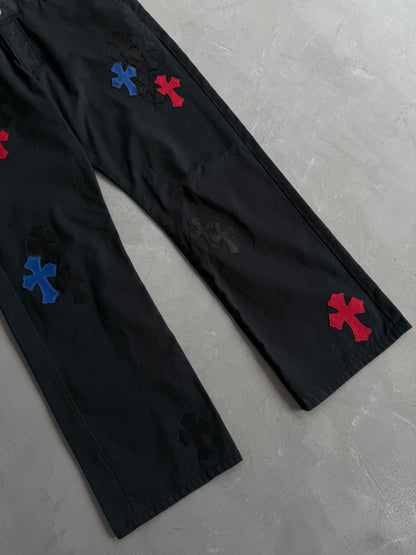 Chrome Hearts Spiderman Cross Patches Chino Pants