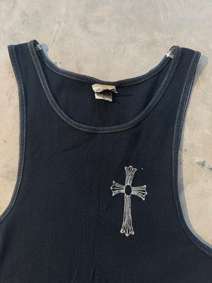 Vintage Chrome Hearts ‘FUCK YOU’ Thermal Tanktop
