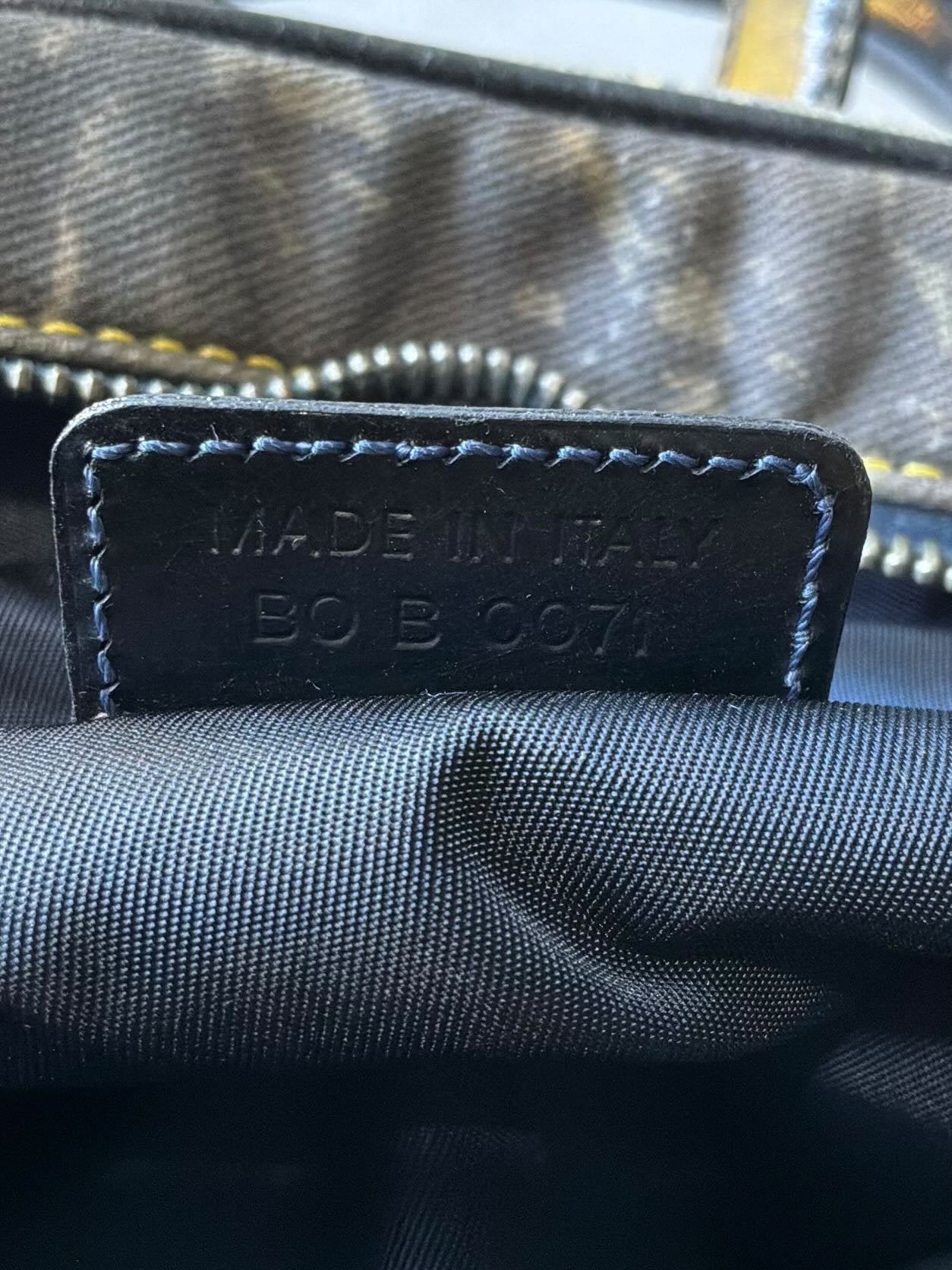 Dior Denim Speedway Saddle Bowler Bag