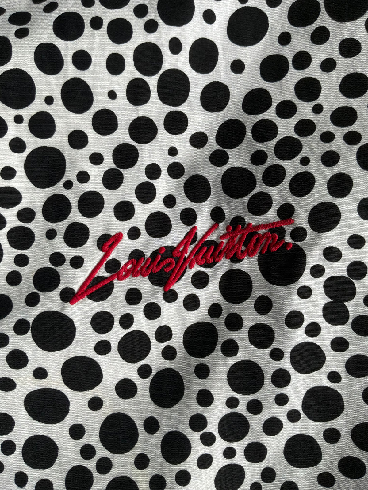 Louis Vuitton X Yayoi Kusama Polka Zip Up Shirt