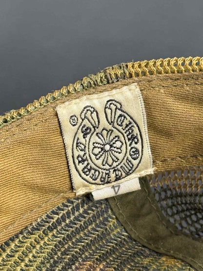 Vintage Chrome Hearts Camouflage Trucker Hat