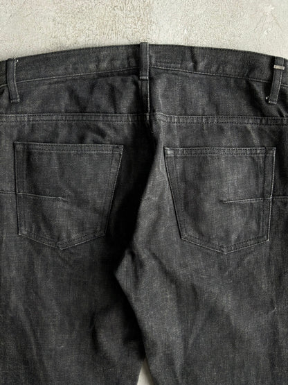 Dior Homme Hedi Slimane  Slim Straight Raw Denim Jeans