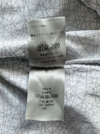 Dior Assymetrical Design Polo Longsleeves