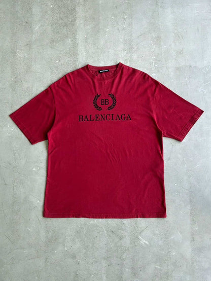 Balenciaga Flower Script Tee
