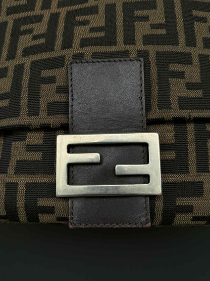 Fendi Mamma Baguette Zucca Handbag