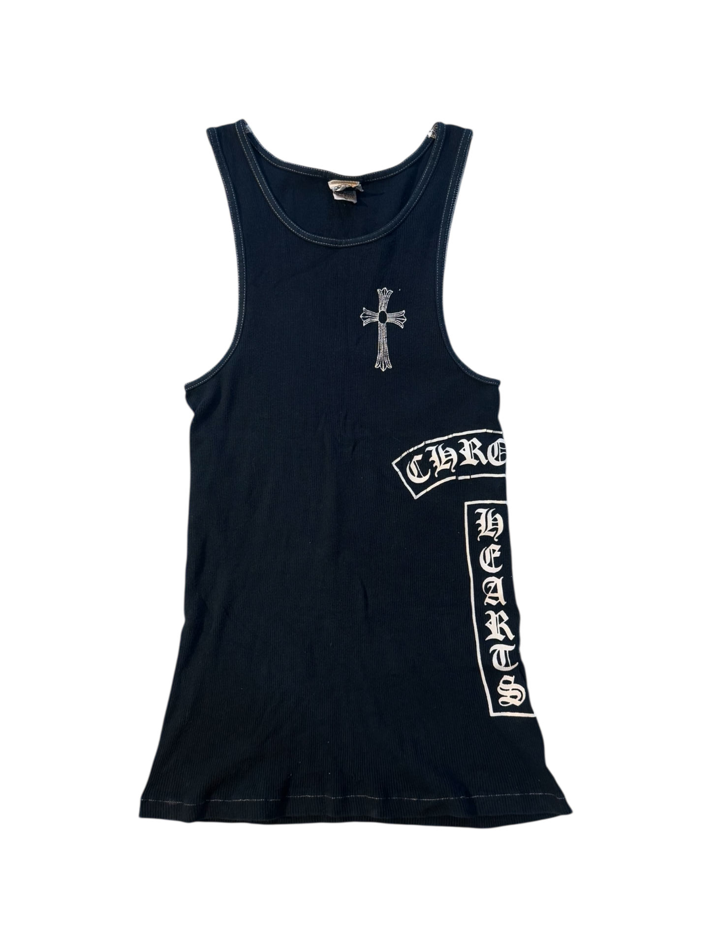 Vintage Chrome Hearts ‘FUCK YOU’ Thermal Tanktop