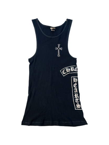 Vintage Chrome Hearts ‘FUCK YOU’ Thermal Tanktop