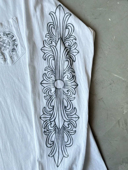 90s Chrome Hearts Hongkong Exclusive Floral Longsleeves