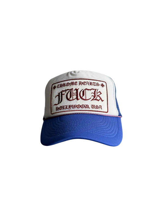 Vintage Chrome Hearts FUCK Trucker Hat