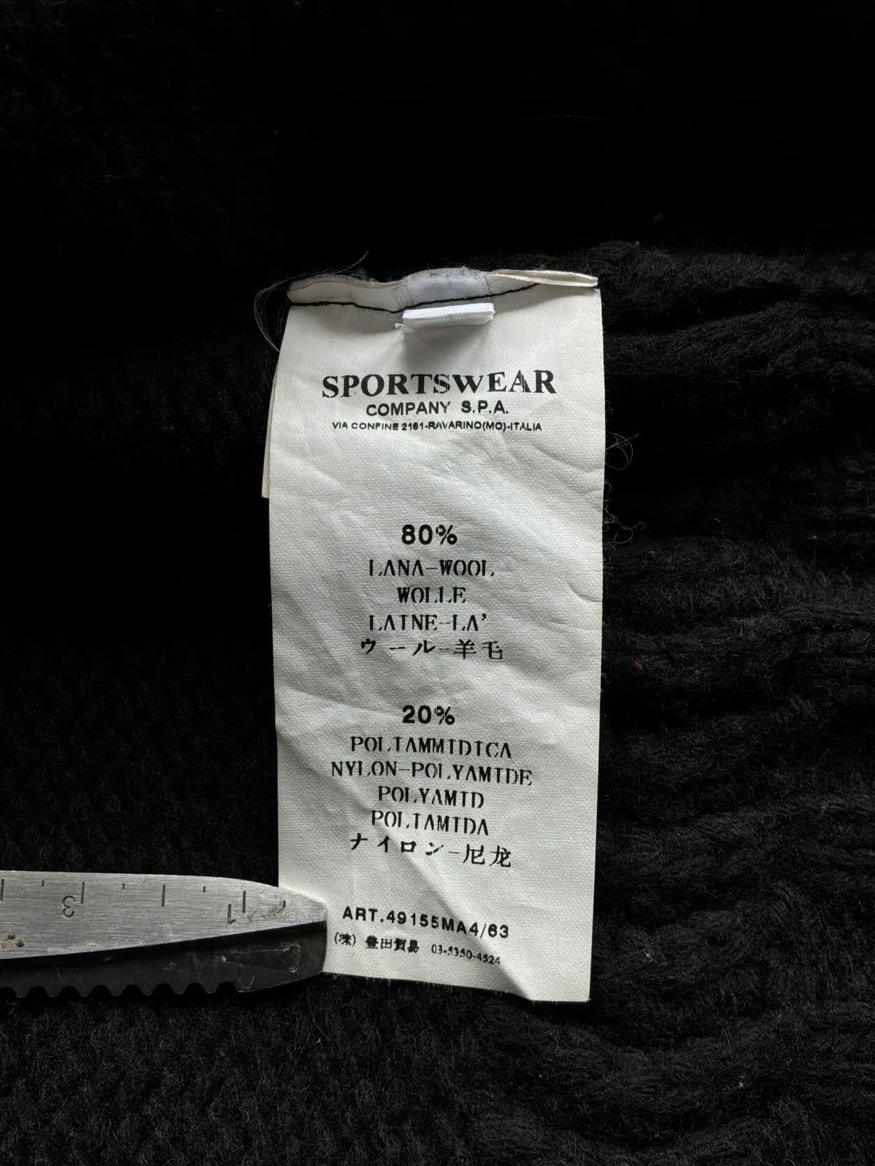 90s Stone Island Knit Zip Hoodie
