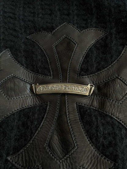 Chrome Hearts Cross Patch Cashmere Cape