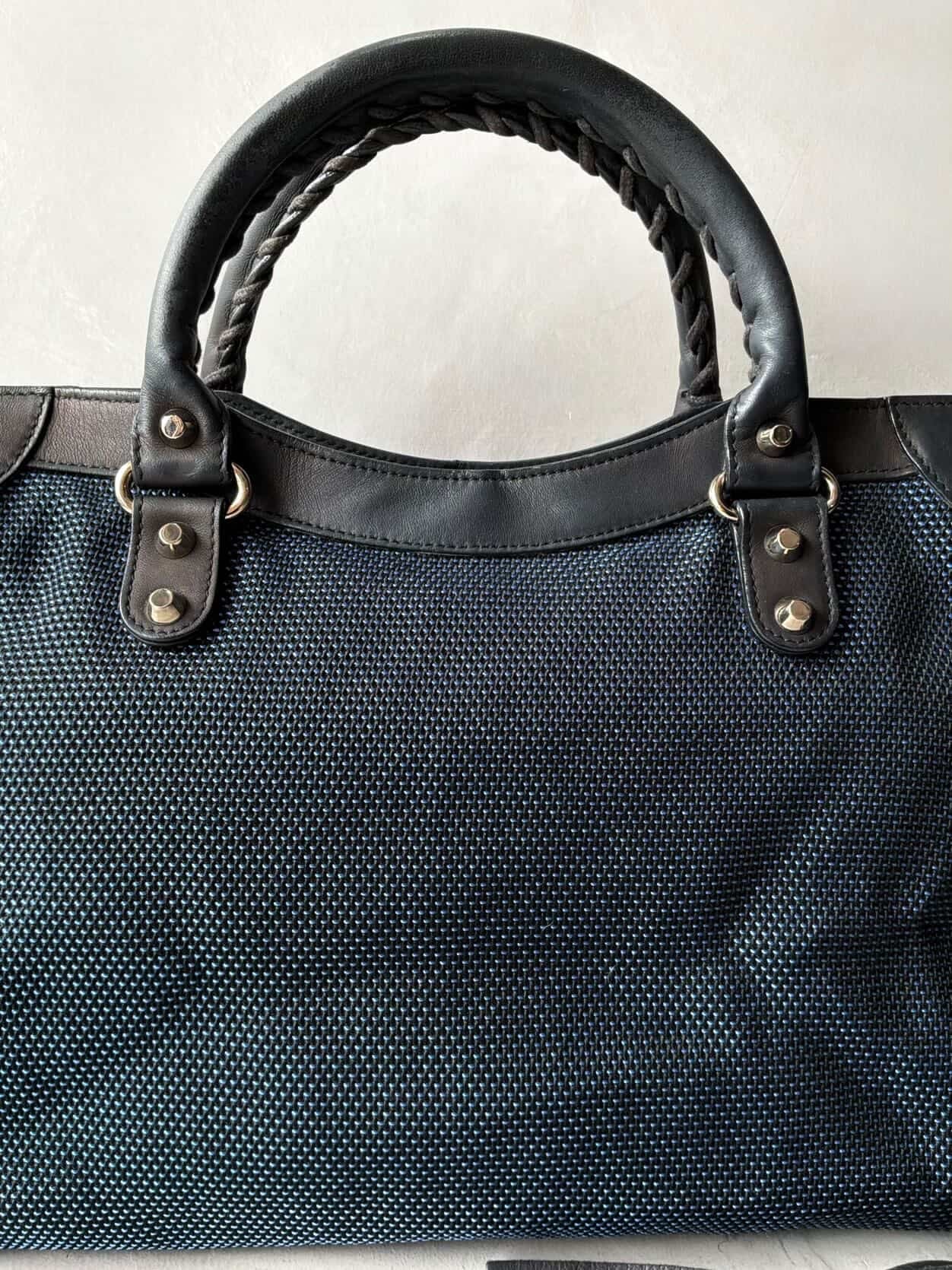 Balenciaga Classic City Mesh Arena Bag