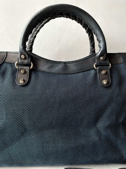 Balenciaga Classic City Mesh Arena Bag