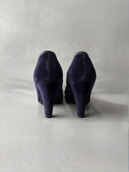 Marc Jacobs Velvet Pumps Heel