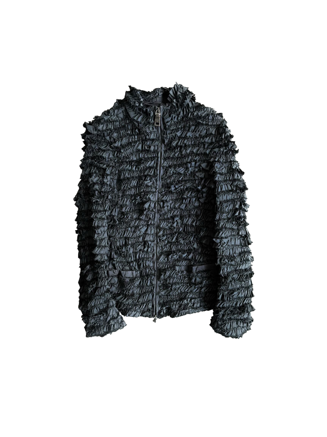 Prada Ruffles Zip Jacket