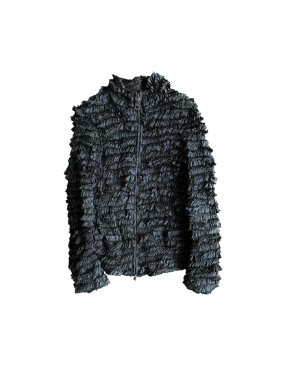 Prada Ruffles Zip Jacket