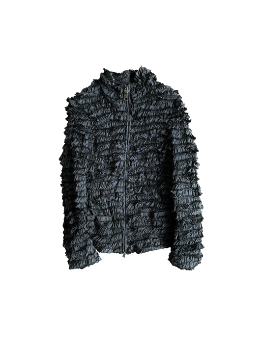Prada Ruffles Zip Jacket