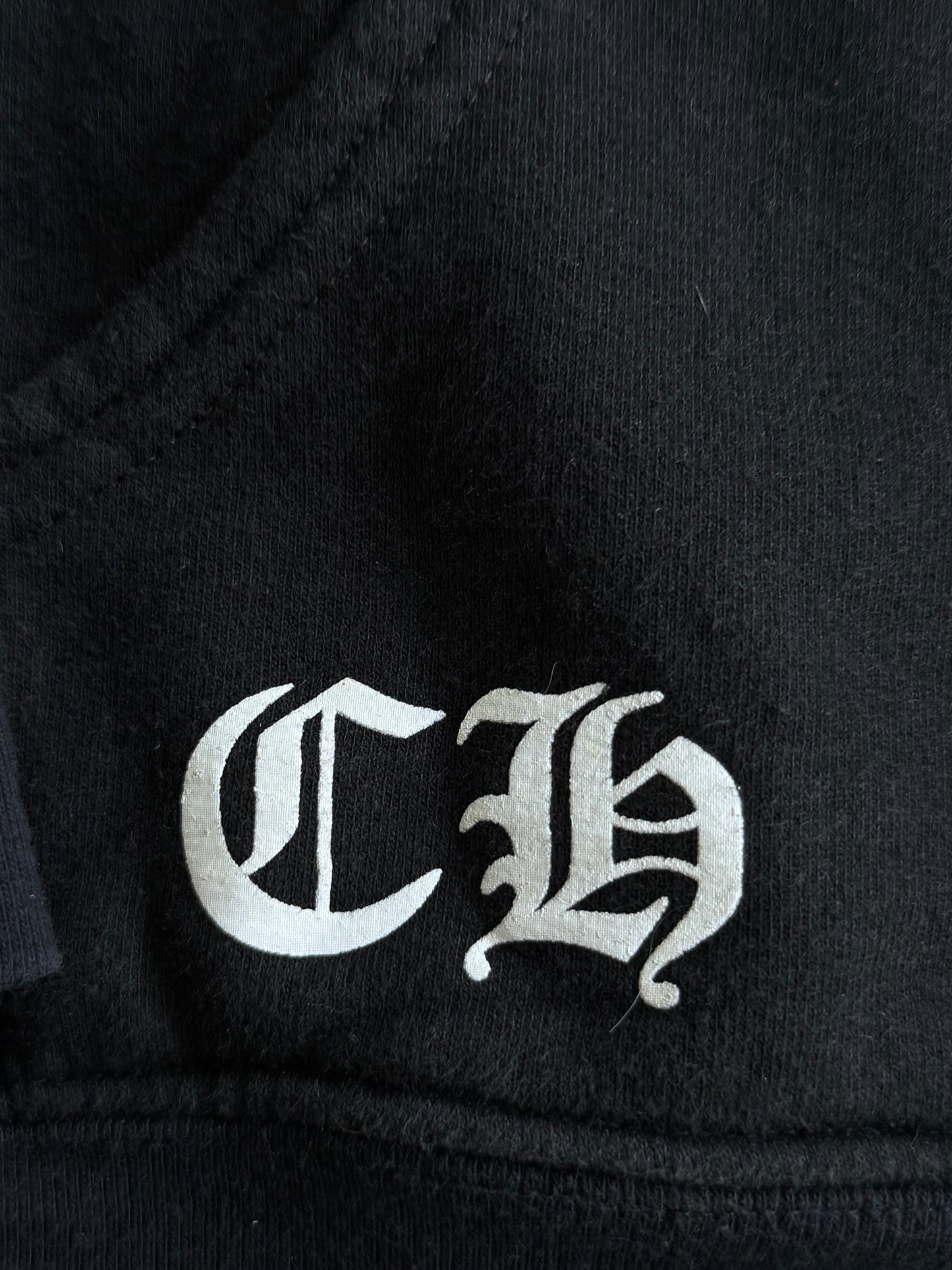 Chrome Hearts ‘Floral Plus’ Thermal Zip Hoodie