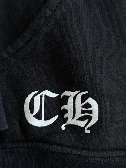 Chrome Hearts ‘Floral Plus’ Thermal Zip Hoodie