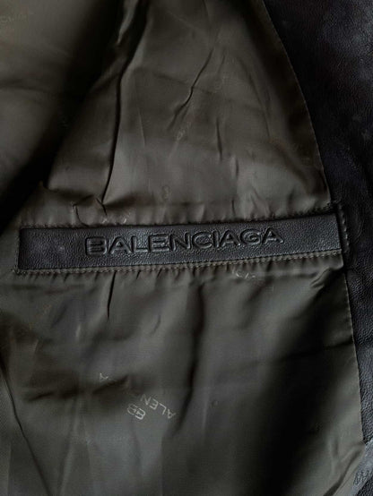Balenciaga Vintage Leather Coat