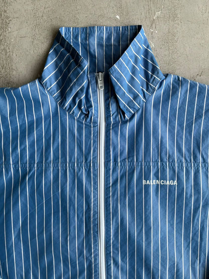 Balenciaga Stripes Oversized Track Jacket