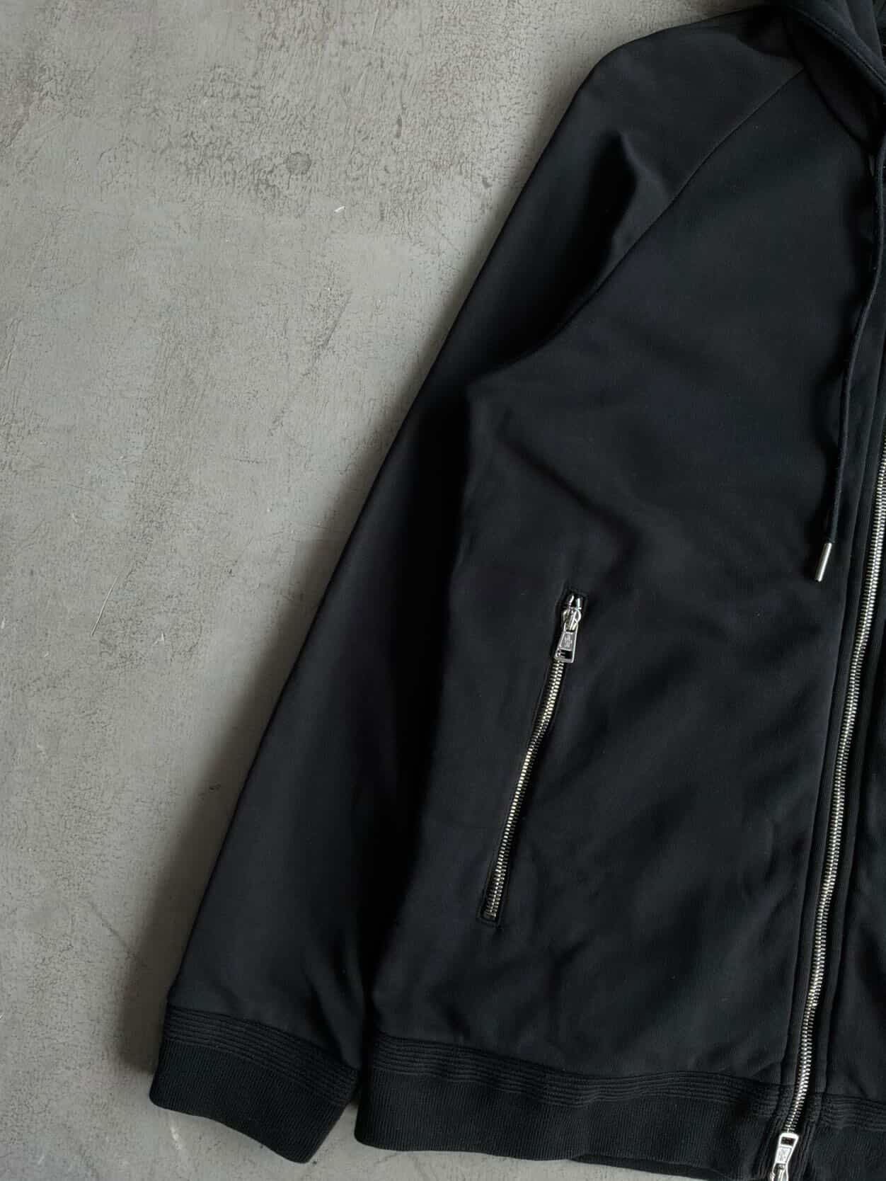 Moncler Tri-Logo Zip Hoodie