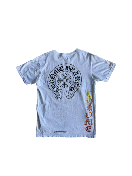 Chrome Hearts Vintage Horseshoe Red Yellow Green Shirt